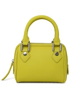 BY FAR YELLOW LEATHER DORA BAG