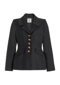 By Malene Birger - Adrienna Tailored Blazer Jacket - Black - EU 40 - Moda Operandi