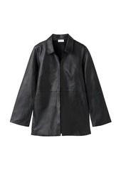By Malene Birger - Alleys Tailored Leather Jacket - Black - EU 38 - Moda Operandi