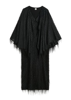 By Malene Birger - Elyn Maxi Cape Dress - Black - EU 36 - Moda Operandi