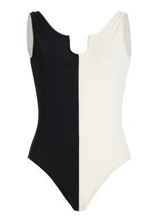 By Malene Birger - Exclusive Bonday One-Piece Swimsuit - Black/white - L - Moda Operandi