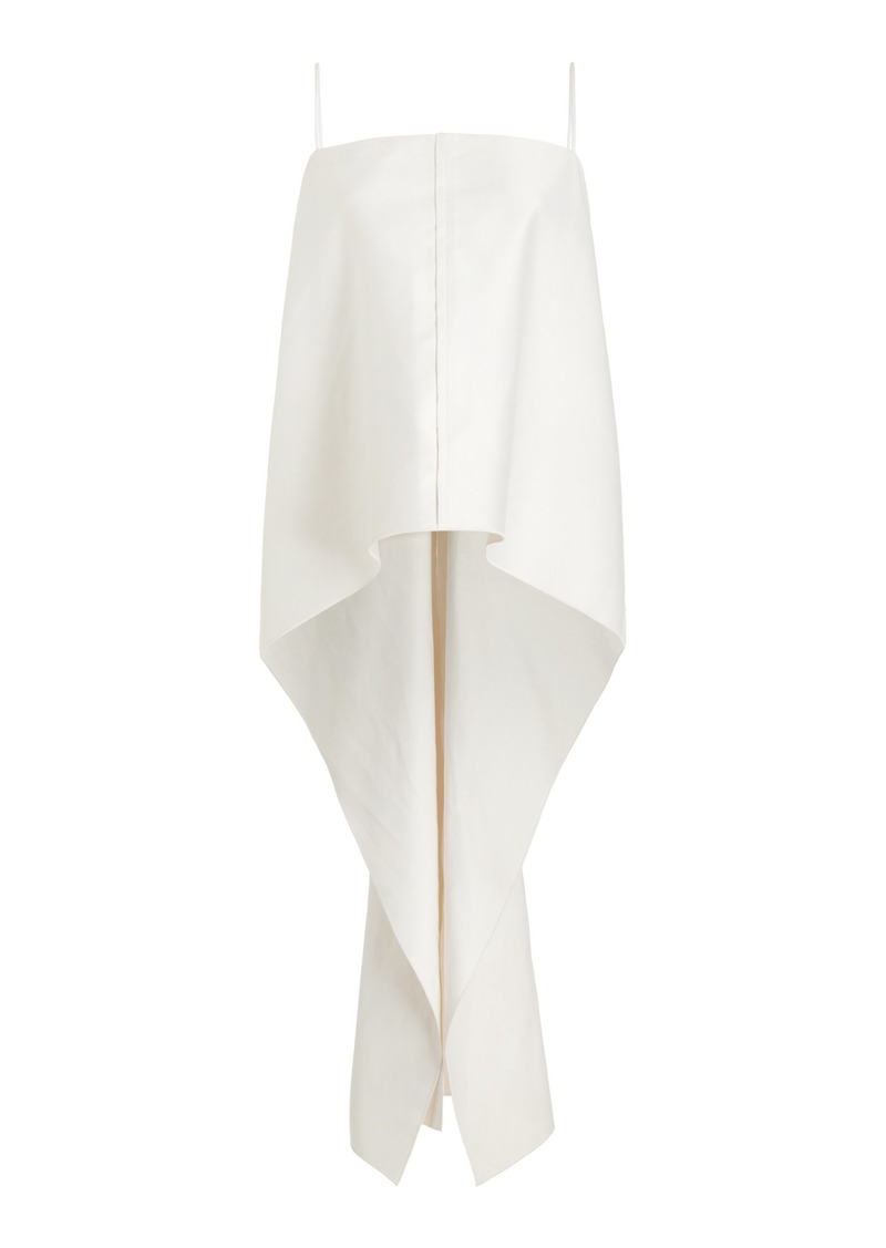 By Malene Birger - Exclusive Trinola Cotton-Blend Top - White - L - Moda Operandi