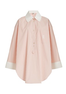 By Malene Birger - Maye Striped Cotton Tunic Top - Stripe - EU 34 - Moda Operandi