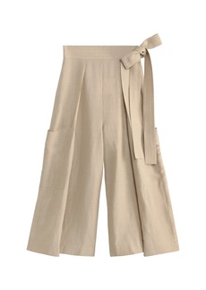 By Malene Birger - Oversized Wide Leg Pant - Tan - EU 32 - Moda Operandi