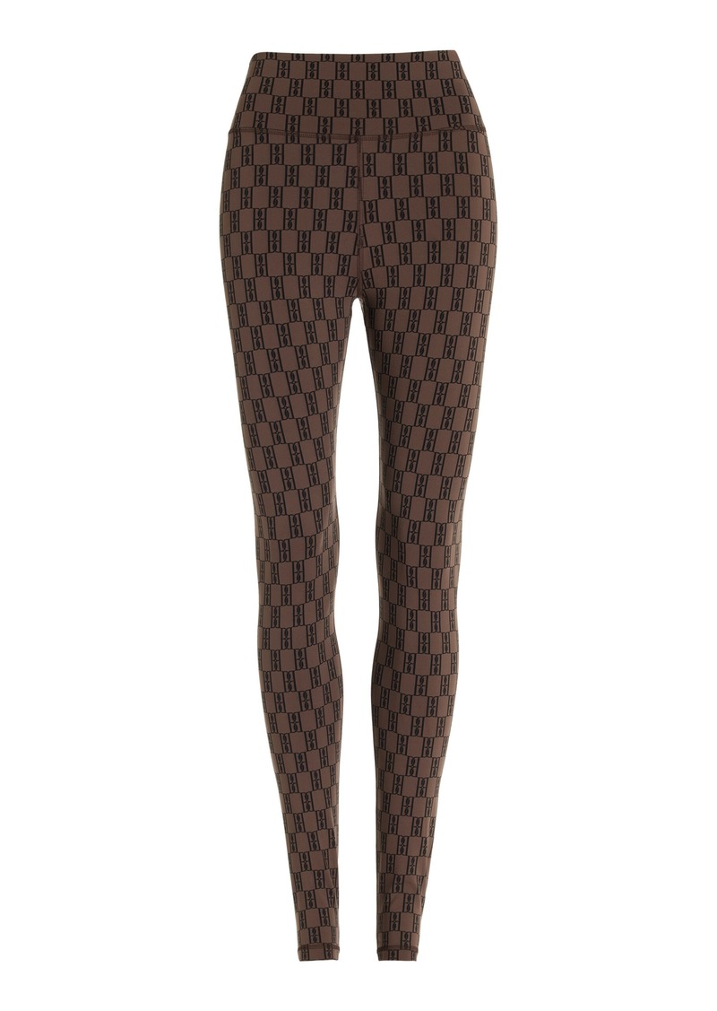 By Malene Birger - Polene Logo-Knit Leggings - Brown - L - Moda Operandi