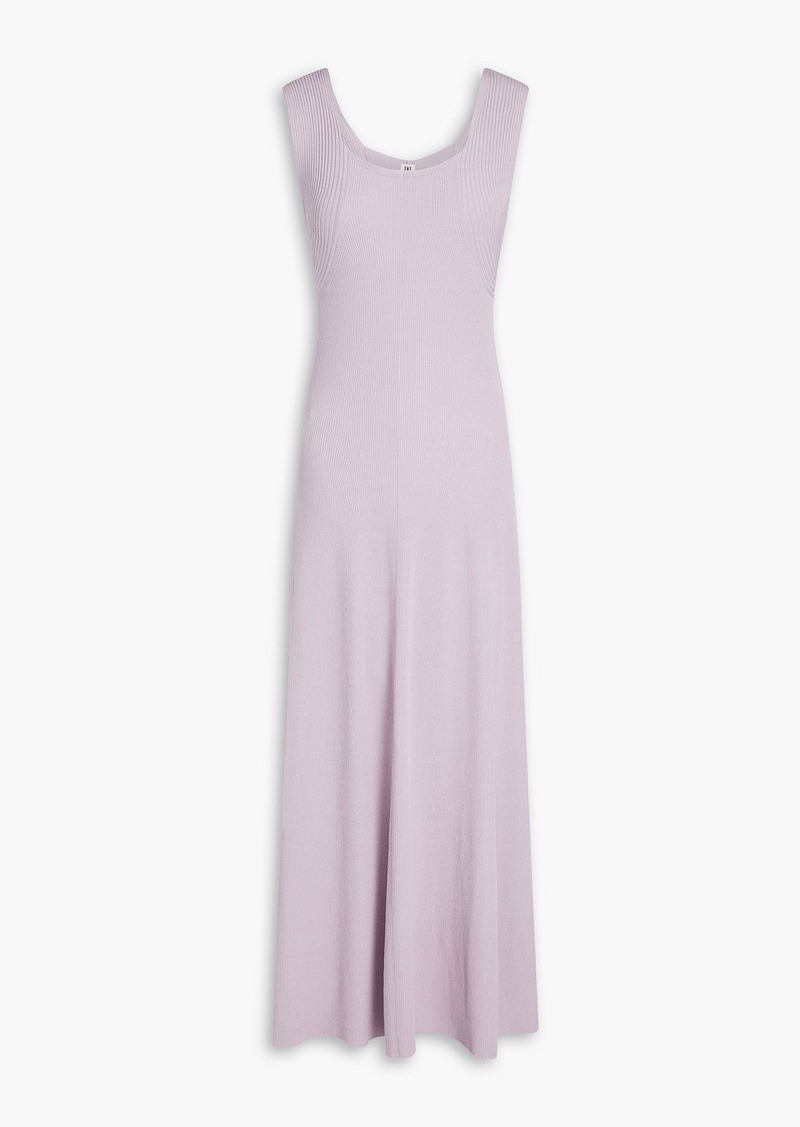 By Malene Birger - Ribbed-knit midi dress - Purple - XS