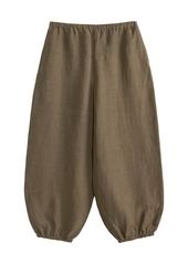 By Malene Birger - Rounded Cargo Pants - Brown - EU 36 - Moda Operandi