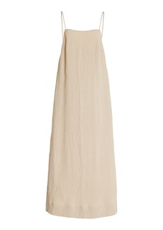 By Malene Birger - Textured Maxi Dress - Off-White - EU 38 - Moda Operandi