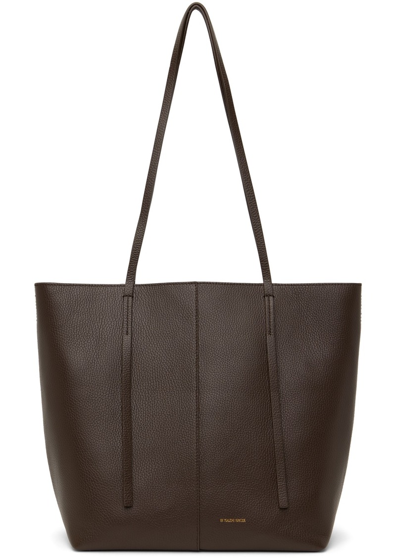 by Malene Birger Brown Abilso Leather Tote