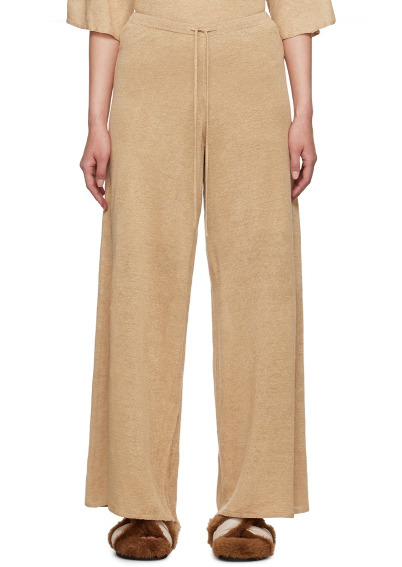 by Malene Birger Tan Tamile Lounge Pants