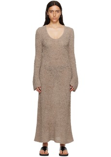 by Malene Birger Taupe Paige Maxi Dress