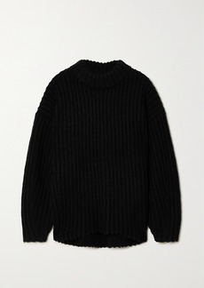 By Malene Birger Kimel Ribbed Wool-blend Sweater