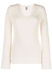 By Malene Birger round-neck long-sleeve top
