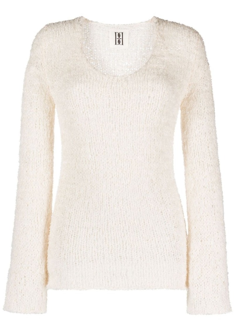 By Malene Birger round-neck long-sleeve top