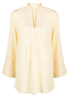 By Malene Birger silk bell-sleeves blouse