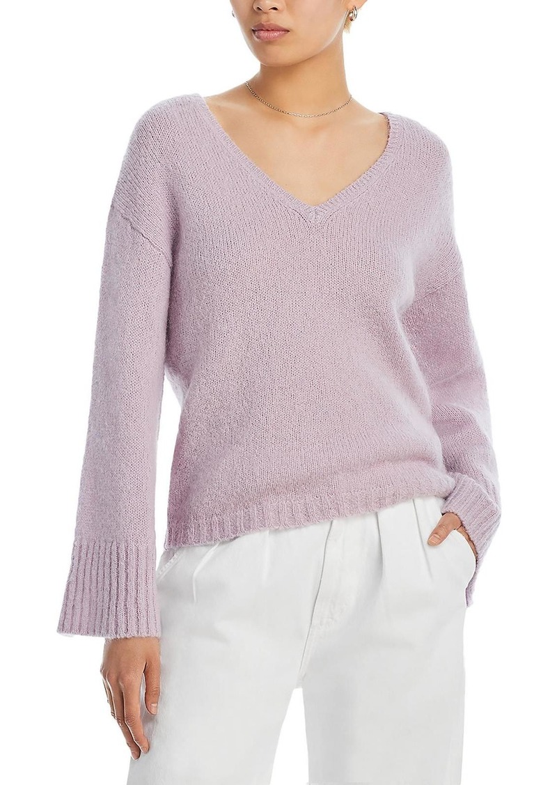 By Malene Birger Womens Wool V-Neck Pullover Sweater