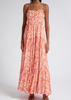 byTiMo Floral Georgette Maxi Dress