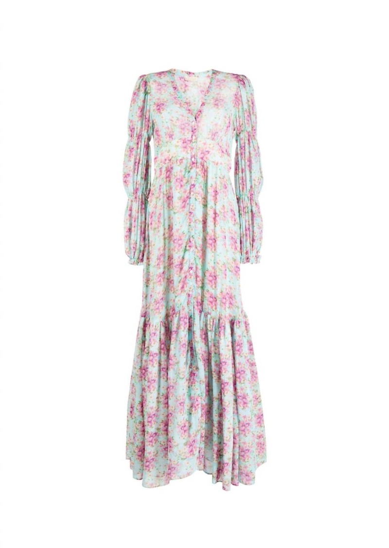 byTiMo Georgette Maxi Dress In Summer Flowers