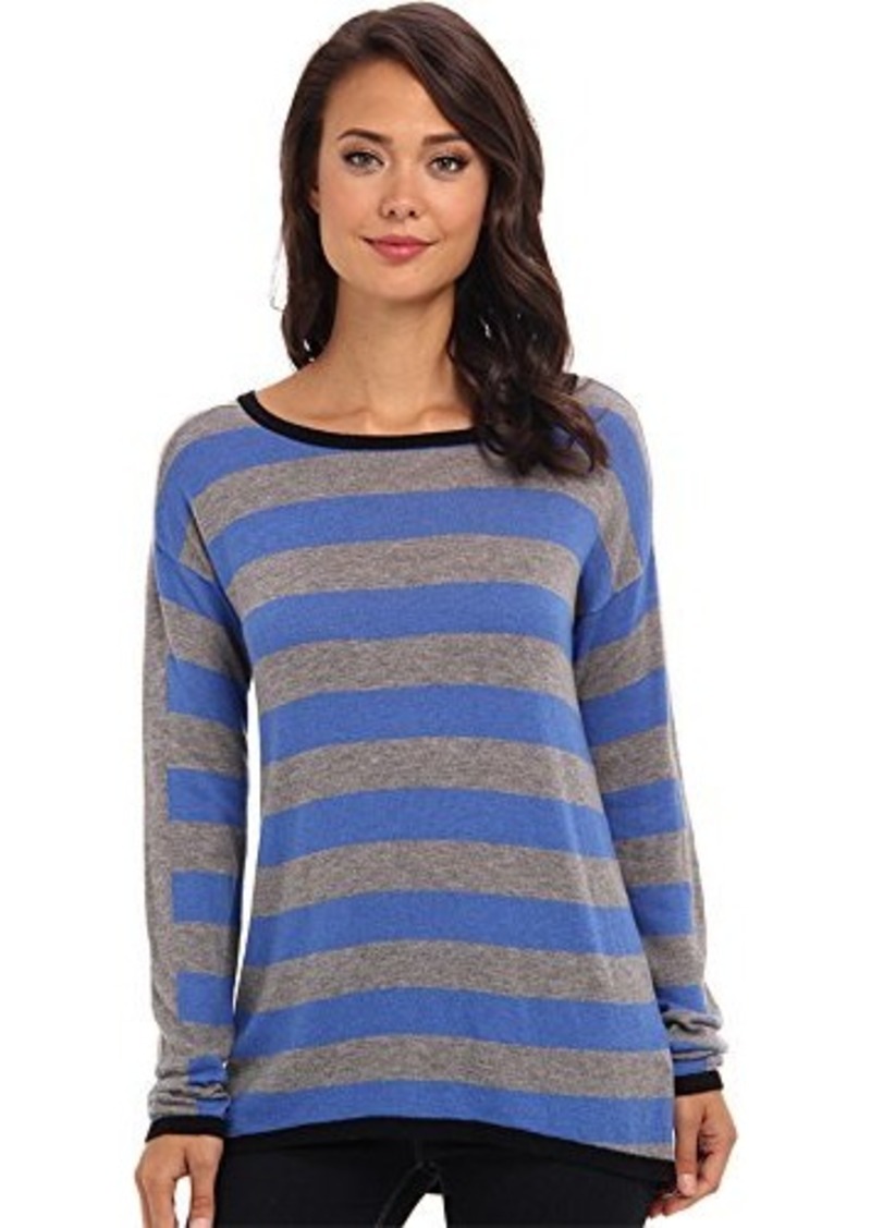 C & C California C&C California Women's Long Sleeve Striped Sweater ...