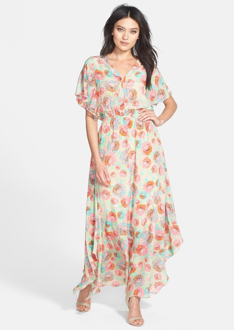 Ella Moss Ella Moss 'Delilah' Floral Silk Maxi Dress | Dresses