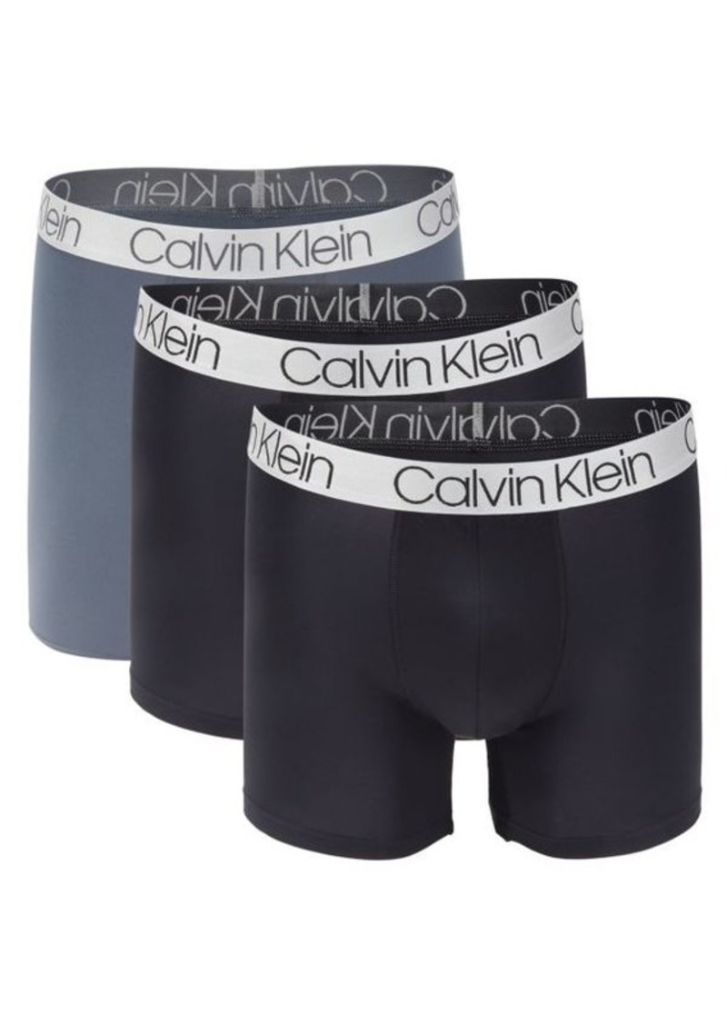 Calvin Klein Ultra Soft 3-Pack Boxer Briefs<br>