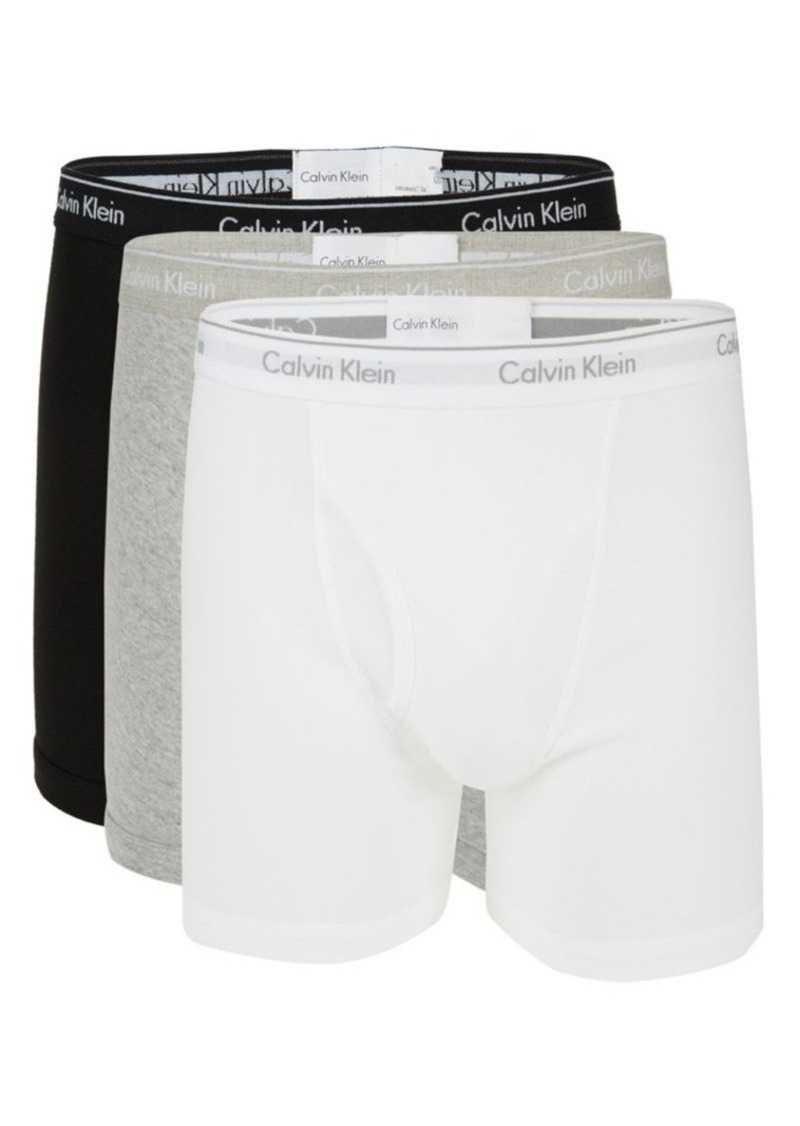 calvin klein boxer shorts 3 pack