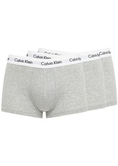 Calvin Klein 3 Pack Logo Stretch Cotton Boxer Briefs
