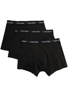 Calvin Klein 3-pack stretch-cotton trunks