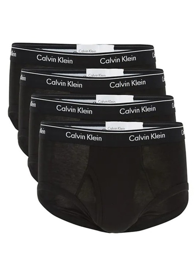 Calvin Klein 4-Pack Logo Cotton Briefs