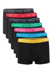 Calvin Klein 7-Pack Days Of The Week Cotton Stretch Trunks