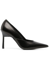 Calvin Klein 95mm pointed leather pumps