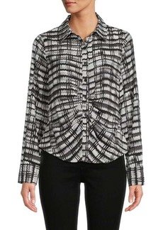 Calvin Klein Abstract Button Down Shirt