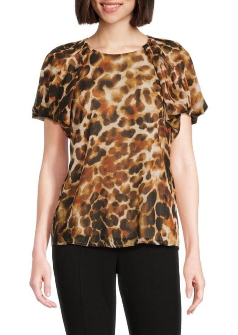 Calvin Klein Animal Print Top