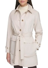 Calvin Klein Belted Rain Jacket