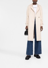 Calvin Klein belted-waist trench coat