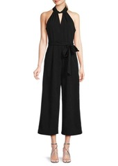 Calvin Klein Belted Wide Leg Jumpsuit