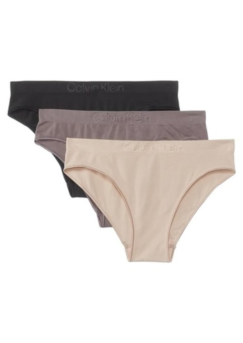 Calvin Klein Bonded Flex Seamless Bikini 3-Pack