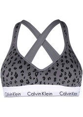 Calvin Klein leopard print bralette