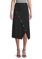Calvin Klein Buttoned Stretch Skirt