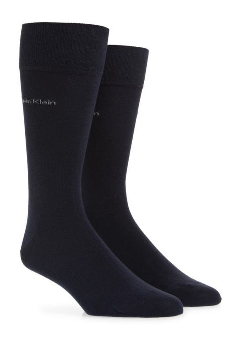 Calvin Klein 2-Pack Dress Socks