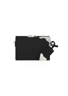 CALVIN KLEIN 205W39NYC Box Mini Luxe Leather Clutch Bag