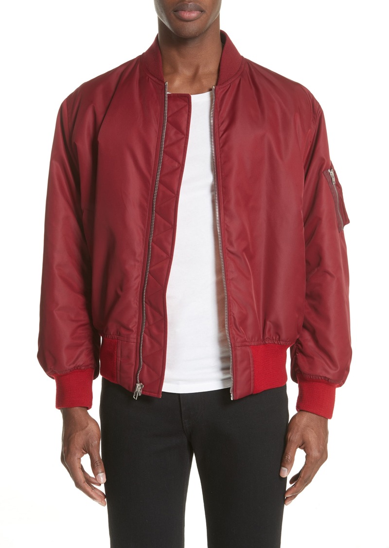 calvin klein 205w39nyc leather jacket