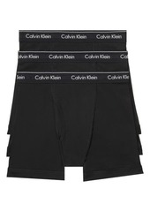 Calvin Klein 3-Pack Boxer Briefs in 001 Black at Nordstrom