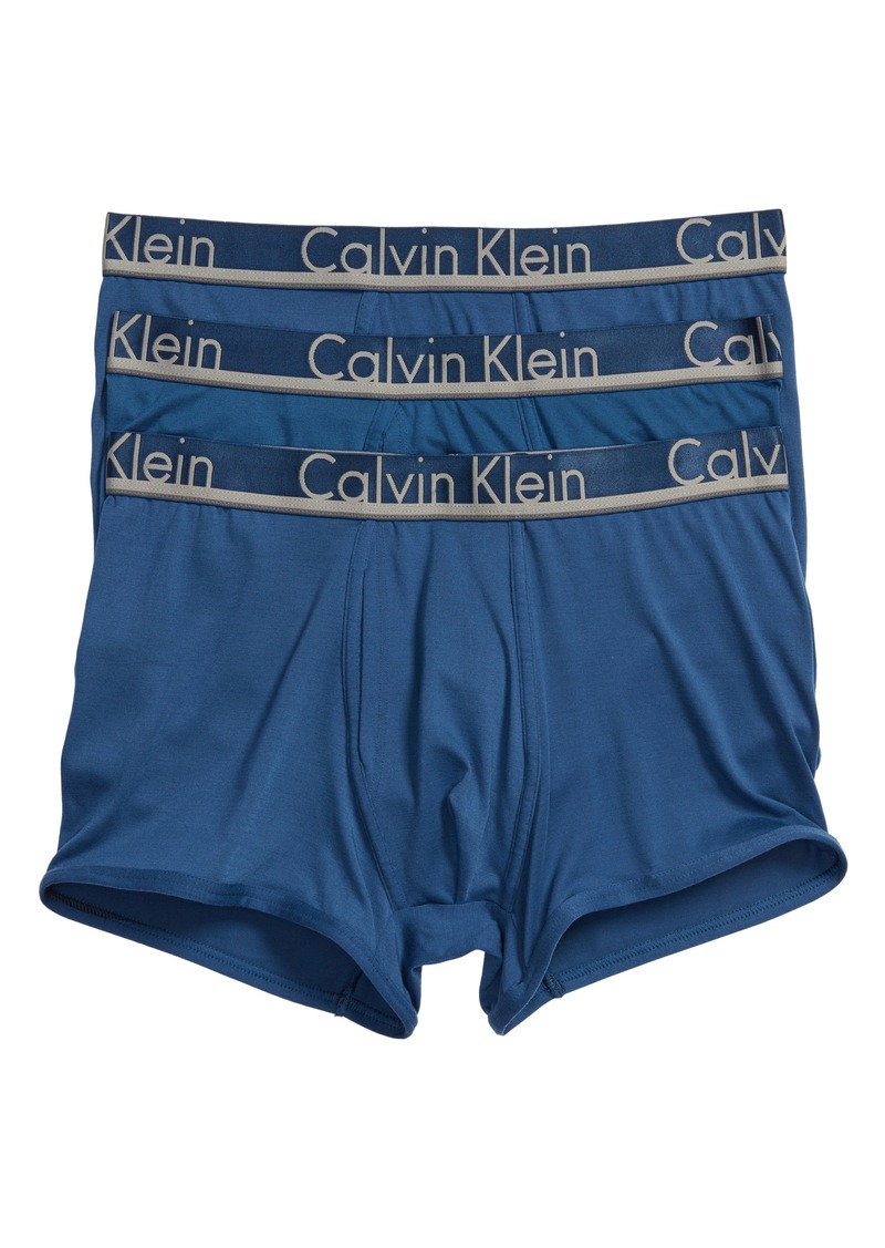 Calvin Klein Calvin Klein 3-Pack Comfort Microfiber Trunks | Intimates