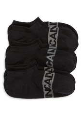 Calvin Klein 3-Pack Liner Socks in Black at Nordstrom