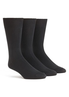 Calvin Klein 3-Pack Microfiber Socks
