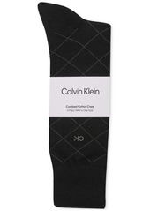 Calvin Klein 4-Pack Patterned Dress Socks - Navy