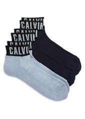 Calvin Klein Assorted 3-Pack Ankle Socks