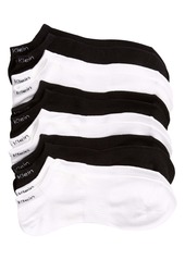 Calvin Klein Assorted 6-Pack Lightweight Logo Liner Socks