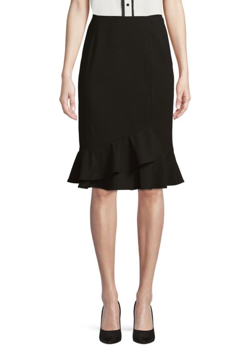 Calvin Klein Calvin Klein Asymmetric Ruffle Hem Skirt | Skirts